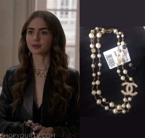 emily in paris chanel necklace|emily in Paris season 4.